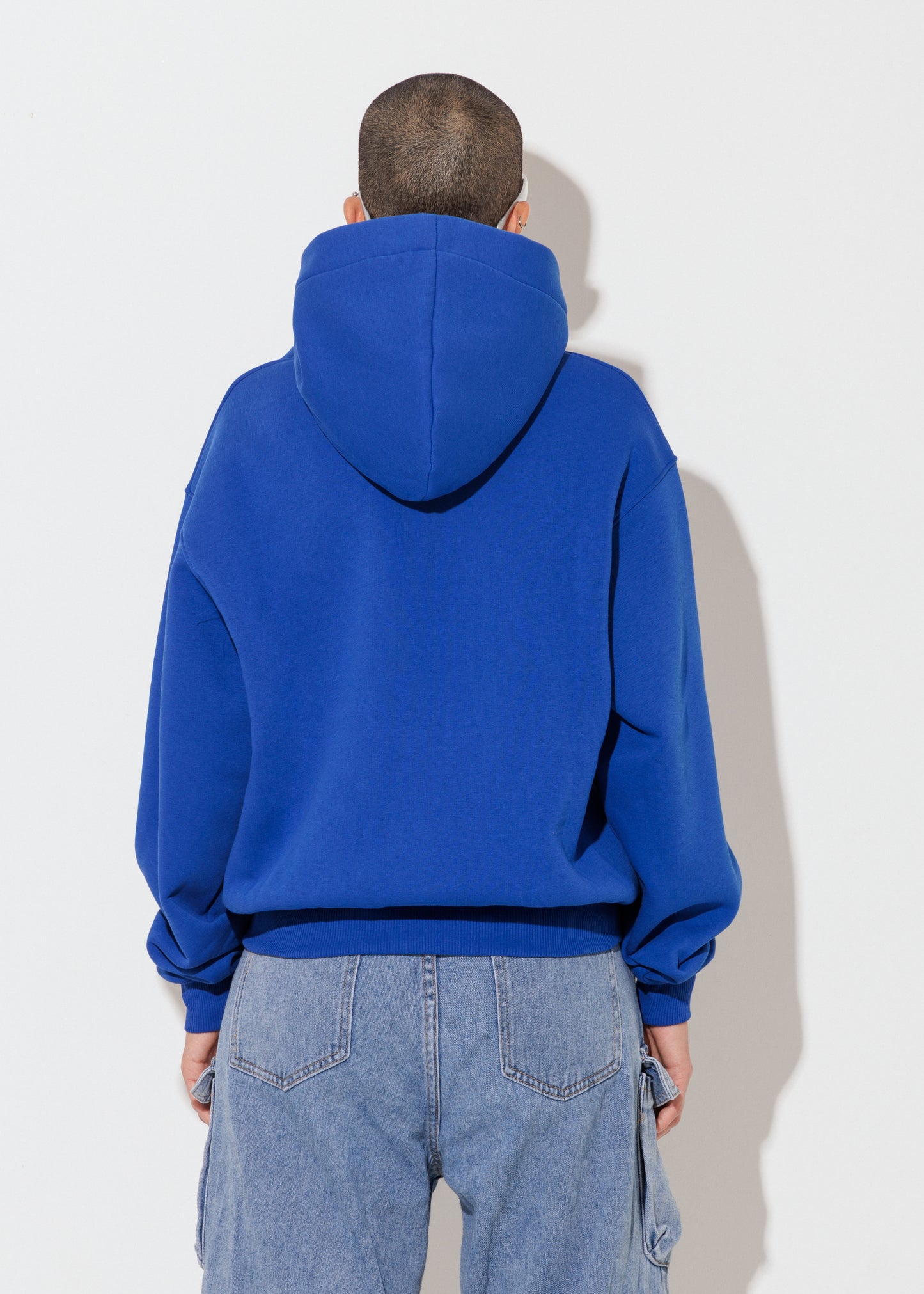 Perfect Hoodie Zip - Blue Royal - Unisex
