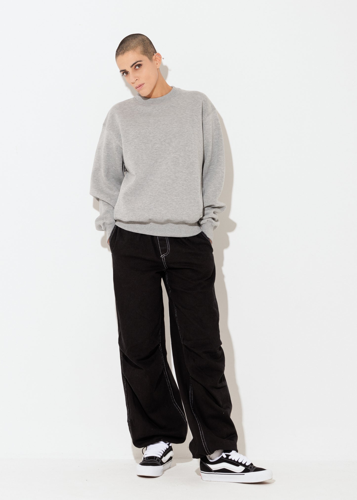 Versus Crewneck - Grigio Mélange - Unisex