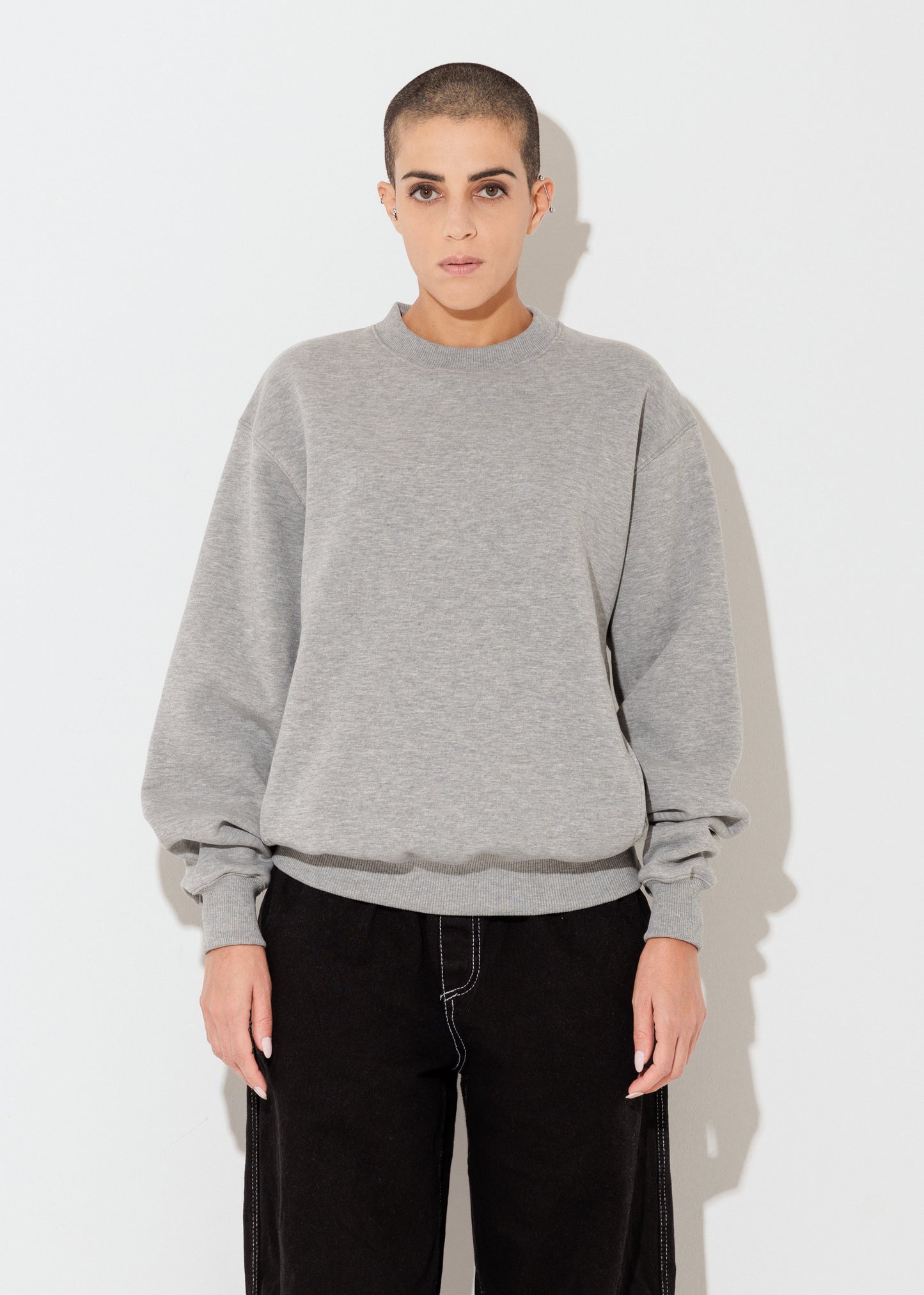 Versus Crewneck - Grigio Mélange - Unisex