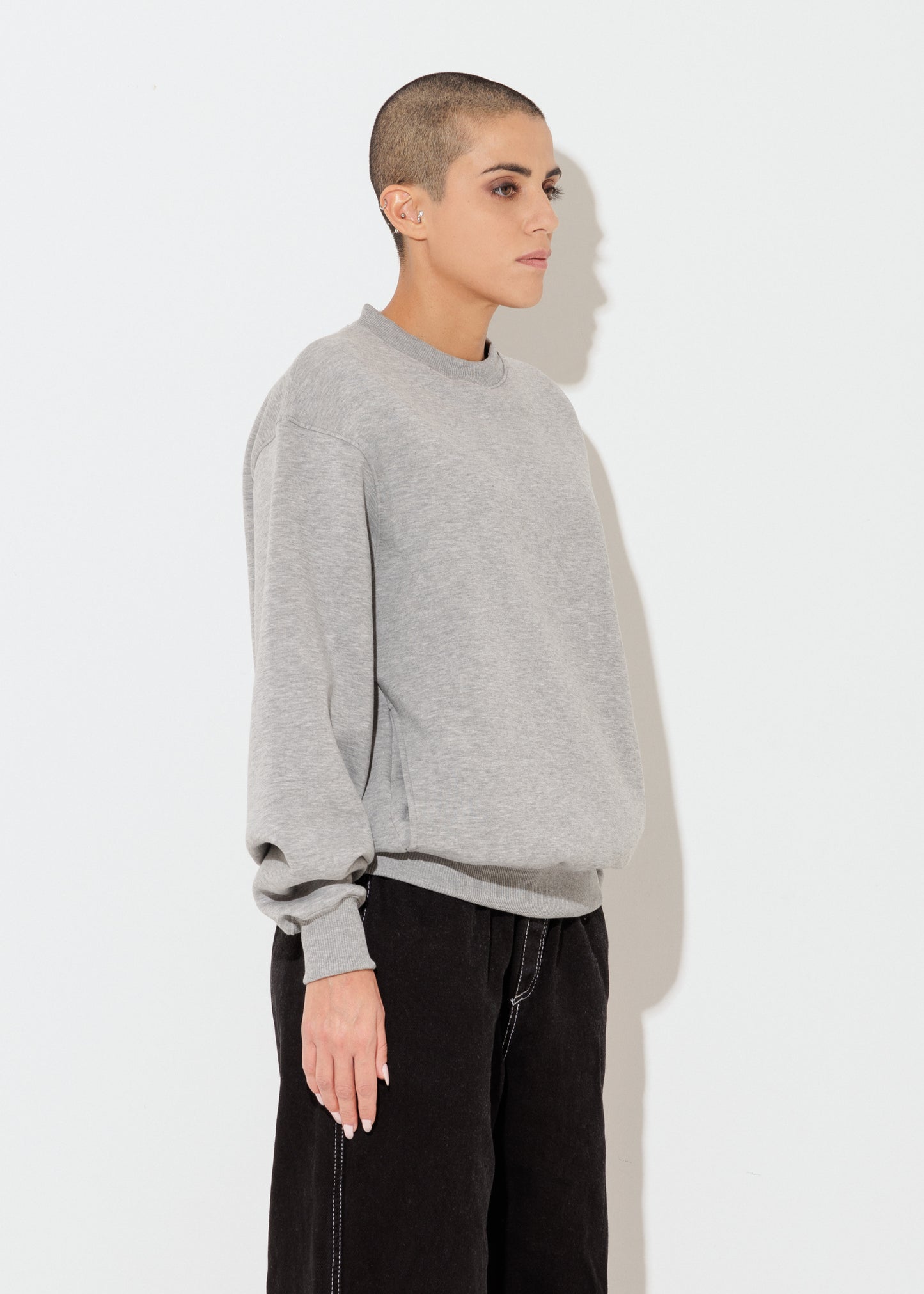 Versus Crewneck - Grigio Mélange - Unisex