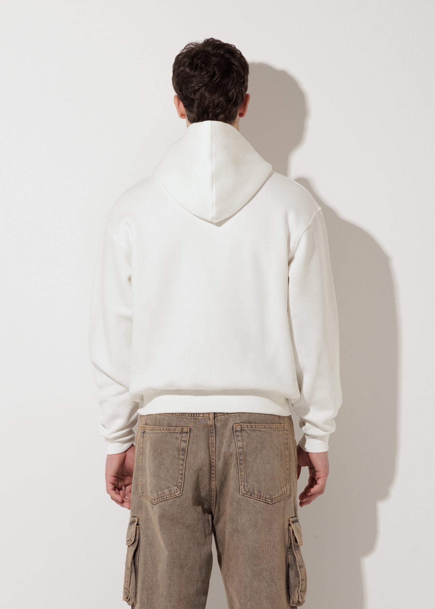 Perfect Hoodie Zip - Panna - Unisex