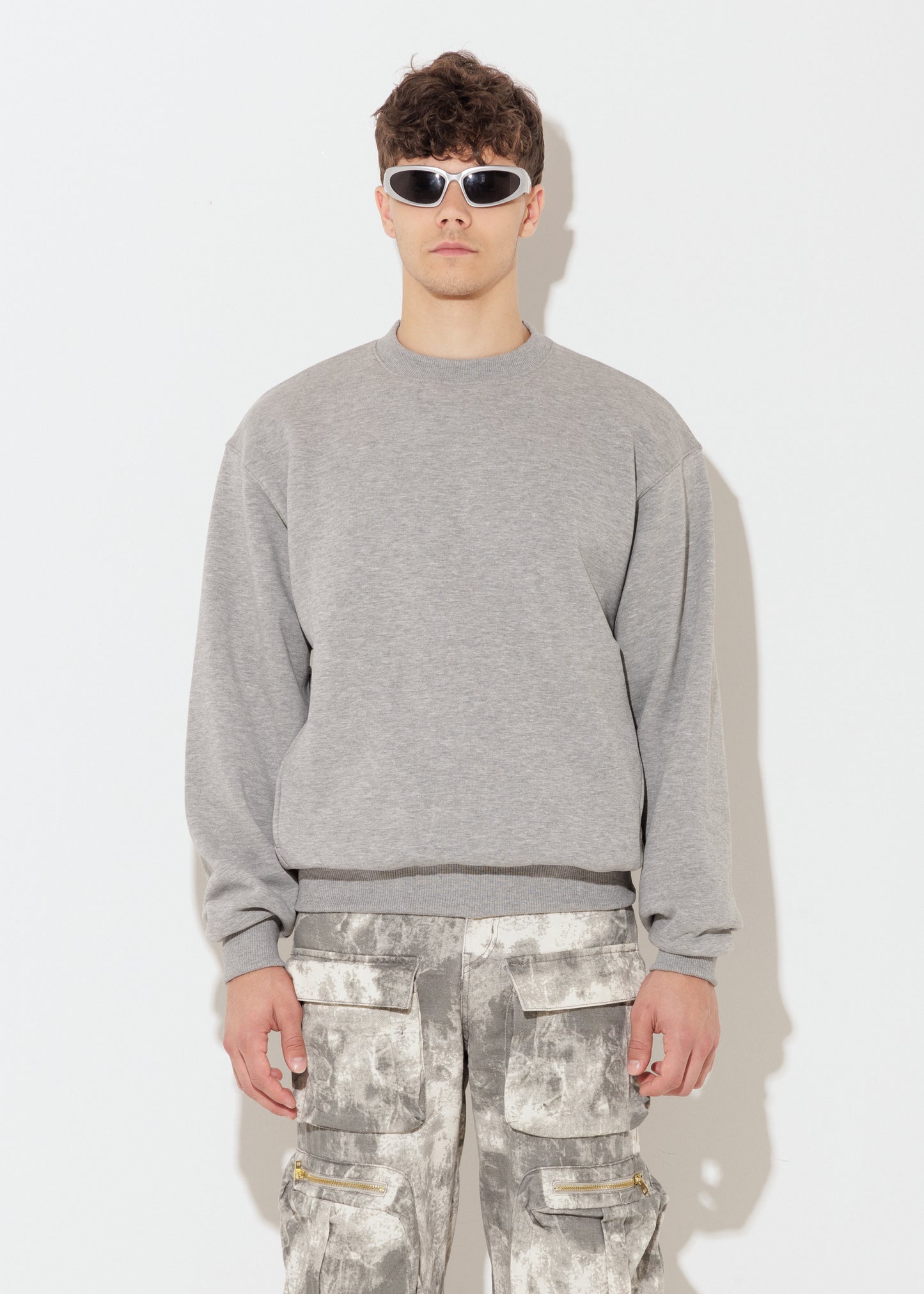 Versus Crewneck - Grigio Mélange - Unisex