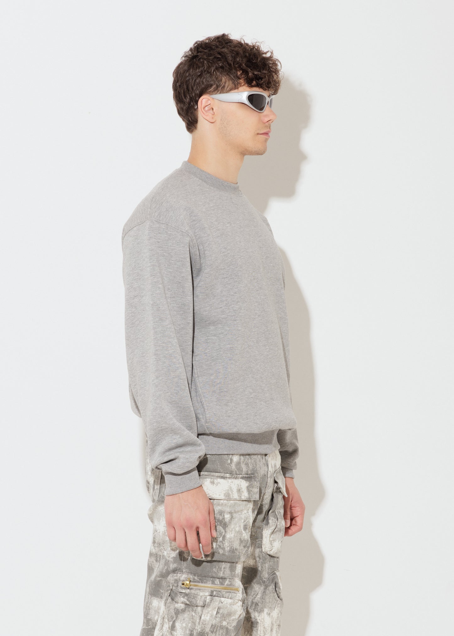 Versus Crewneck - Grigio Mélange - Unisex