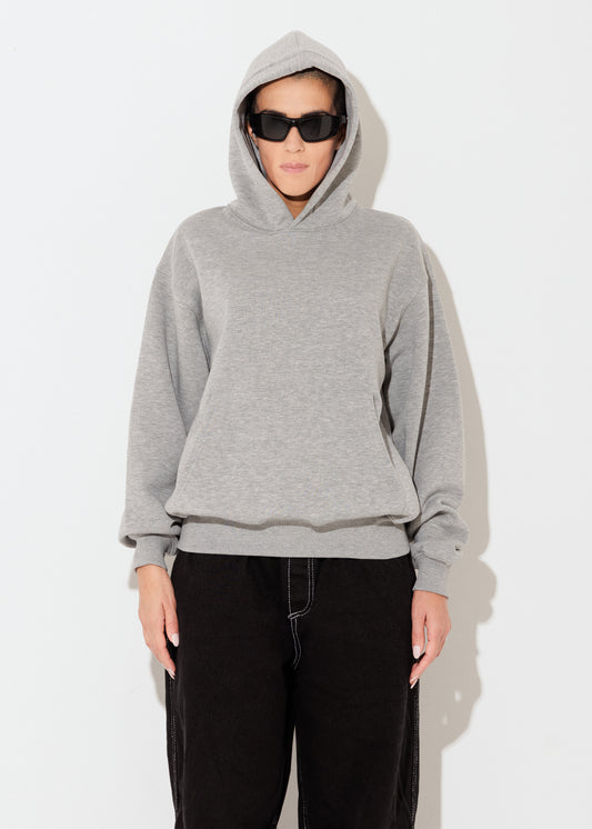 Perfect Hoodie - Grigio Mélange - Unisex
