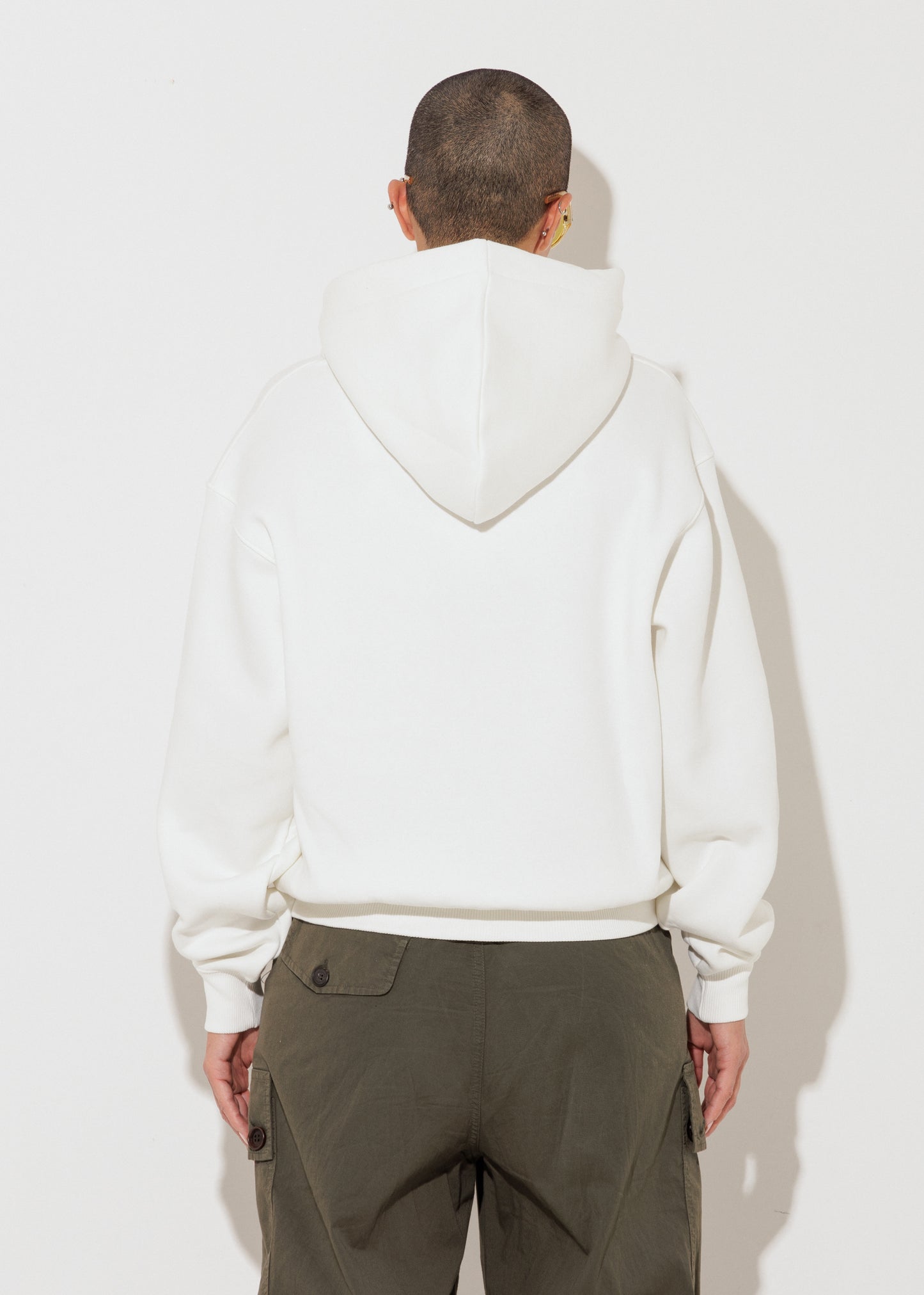 Perfect Hoodie Zip - Panna - Unisex