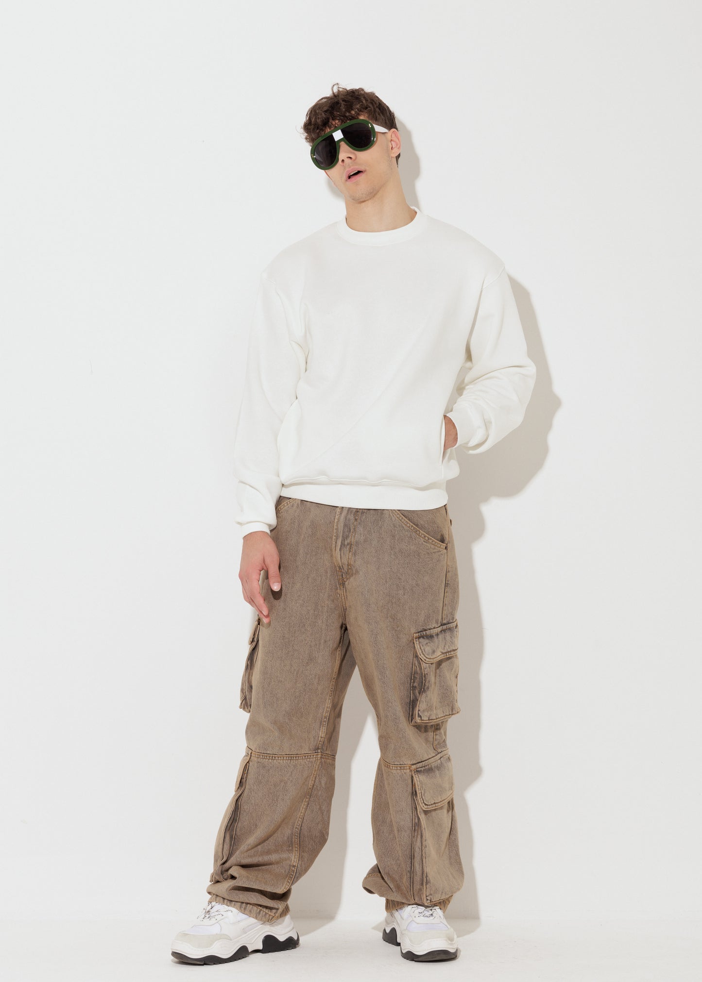 Versus Crewneck - Panna - Unisex