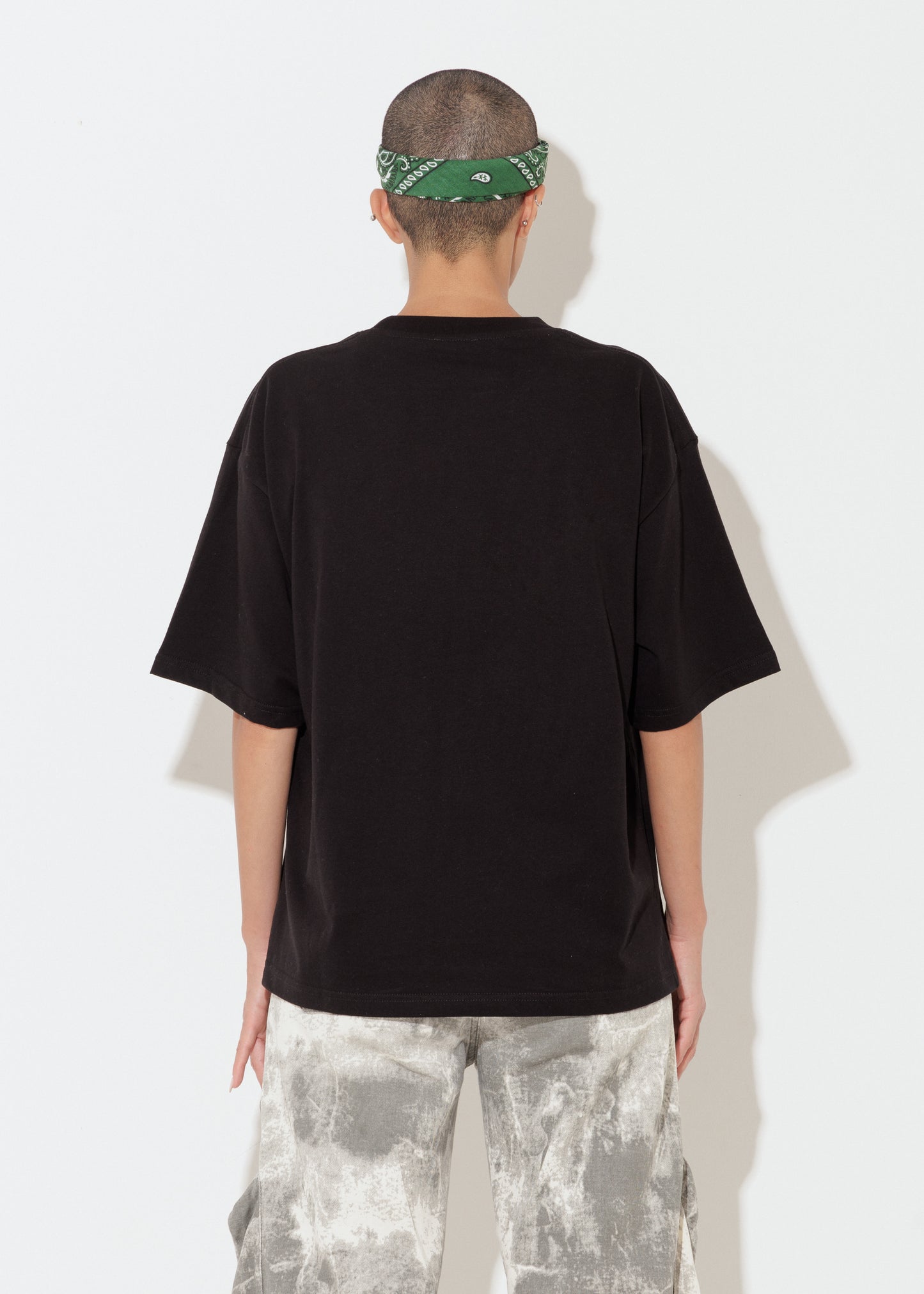 T-shirt Boxy - Nero - Unisex