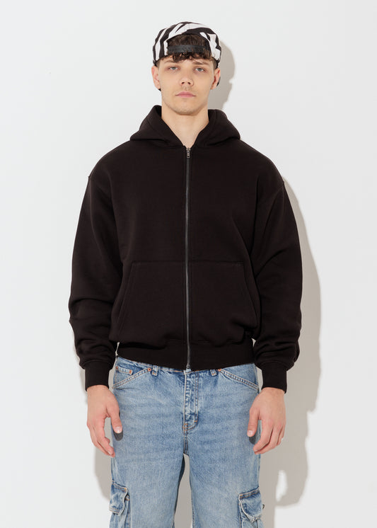 Perfect Hoodie Zip - Nero - Unisex