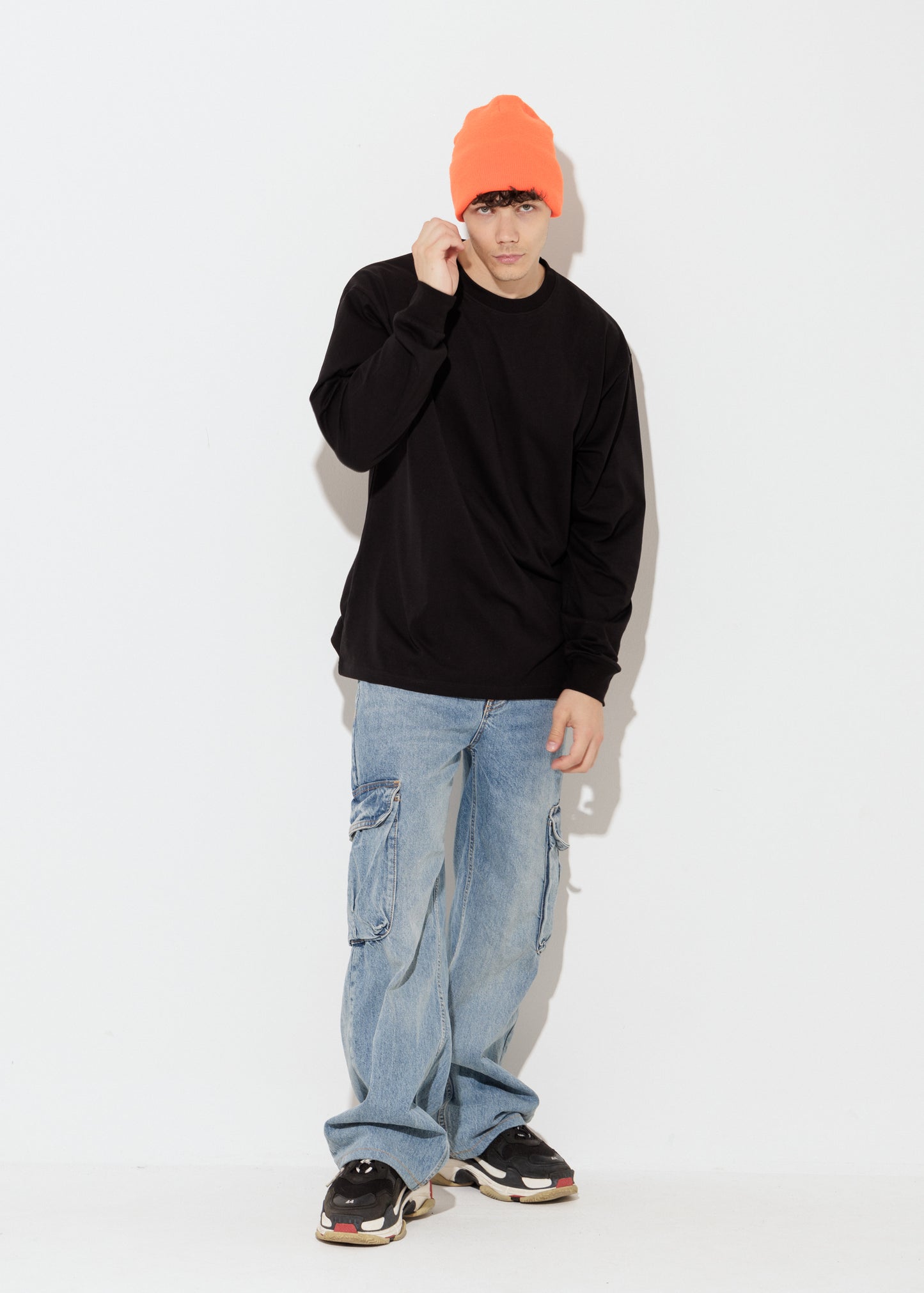 T-shirt Long Sleeve - Nero - Unisex