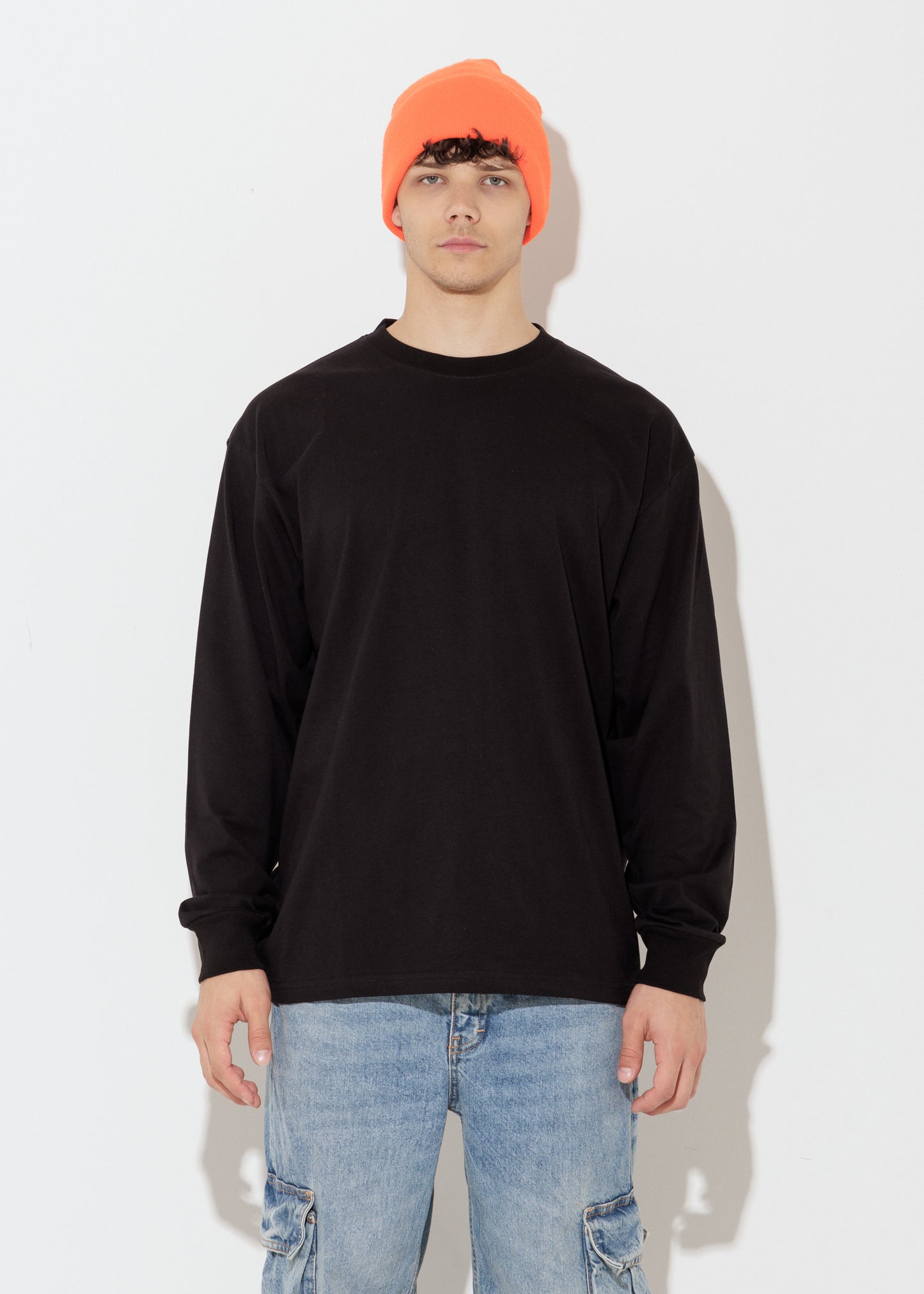 T-shirt Long Sleeve - Nero - Unisex