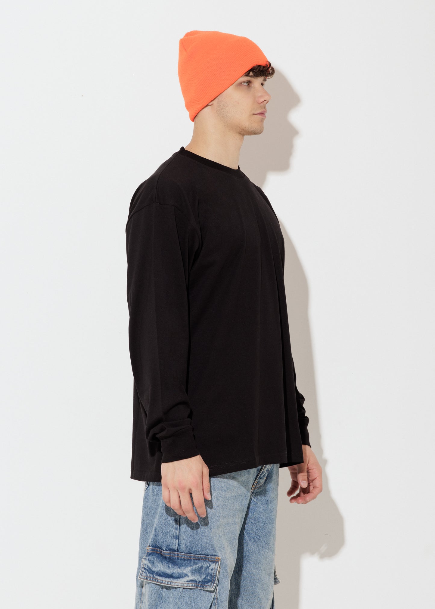 T-shirt Long Sleeve - Nero - Unisex