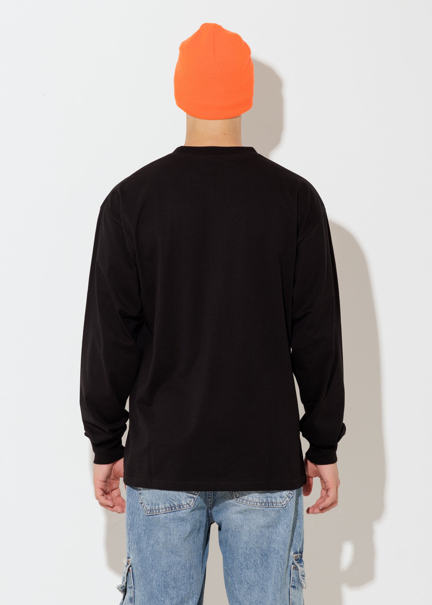T-shirt Long Sleeve - Nero - Unisex